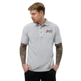 JA'NERIK The  Brand Embroidered Polo Shirt