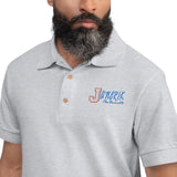 JA'NERIK The Brand Embroidered Polo Shirt