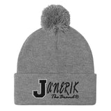 JA'NERIK The Brand Pom Pom Beanie