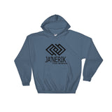 JA'NERIK The Brand Chicago Original (Black logo) Hooded Sweatshirt
