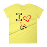JA'NERIK The Brand (I love skates) Women's Short Sleeve T-Shirt