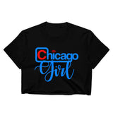 JA'NERIK The Brand CHICAGO GIRL Women's Crop Top