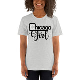JA'NERIK The Brand CHICAGO GIRL Short-Sleeve Unisex T-Shirt