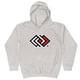 JA'NERIK The Brand Black & Red Logo Kids Hoodie