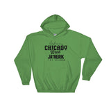JA'NERIK The Brand Chicago Bred (Black letters) Hooded Sweatshirt