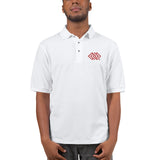 JA'NERIK The Brand RED LOGO ONLY Men's Premium Polo