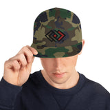 JA'NERIK The Brand Red & Black Logo only Snapback Hat