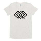 JA'NERIK The Brand Women's Crew Neck T-shirt (Black Logo only)