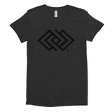 JA'NERIK The Brand Women's Crew Neck T-shirt (Black Logo only)