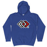 JA'NERIK The Brand Black & Red Logo Kids Hoodie