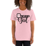 JA'NERIK The Brand CHICAGO GIRL Short-Sleeve Unisex T-Shirt