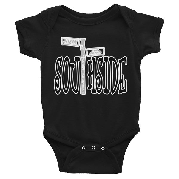 JA'NERIK THE BRAND SOUTHSIDE Infant Bodysuit