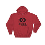 JA'NERIK The Brand Chicago Original (Black logo) Hooded Sweatshirt