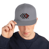 JA'NERIK The Brand Red & Black Logo only Snapback Hat