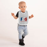 JTB Chicago Kid Embroidered Baby Bib