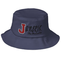 JA'NERIK The Brand Big J Old School Bucket Hat