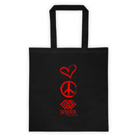 Love, Peace & JA'NERIK The Brand Tote bag