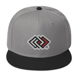 JA'NERIK The Brand Logo only with white outline Snapback Hat