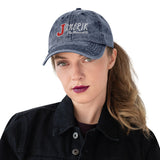 JA'NERIK The Brand Big J Vintage Cotton Twill Cap