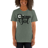 JA'NERIK The Brand CHICAGO GIRL Short-Sleeve Unisex T-Shirt
