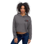 JA'NERIK The Brand logo only Crop Hoodie
