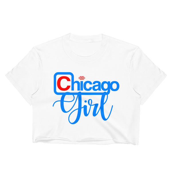 JA'NERIK The Brand CHICAGO GIRL Women's Crop Top
